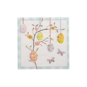 SERVIETT PAPSTAR PÅSKEEGG 33X33CM (20)