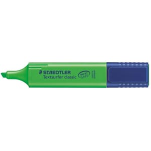 TEKSTMARKER GRØNN STAEDTLER CLASSIC