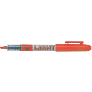 TEKSTMARKER SW-VLL ORANGE V-LIGHT PILOT