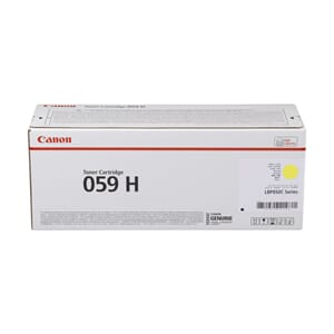 TONER CANON 059 H YELLOW 13.5K