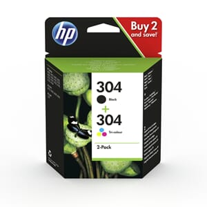 BLEKK HP 304 2-PACK SORT/COLOR
