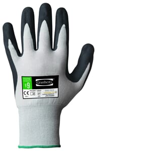 MONTERINGSHANSKER GRANBERG STRIKKET NITRIL STR 9