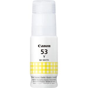 BLEKK CANON GI-53 Y YELLOW FLASKE