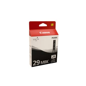 BLEKK CANON PGI-29MBK MATTE SORT