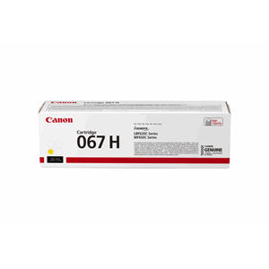 TONER CANON  067 HIGH YELLOW 2.35K