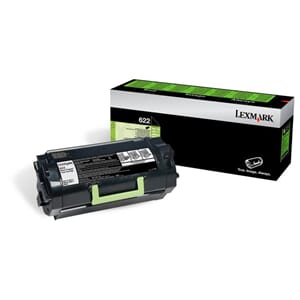 TONER LEXMARK 62D2000 SORT