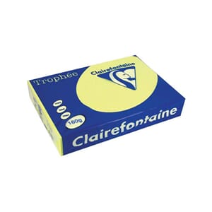 KOPIPAPIR TROPHEE A4 160G SITRONGUL(250)