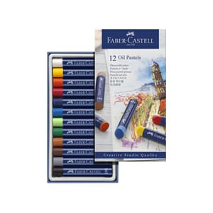 OLJEPASTELLKRITT FABER CASTELL(12)