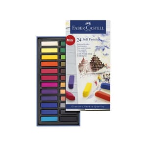 SOFTPASTELLKRITT FABER CASTELL(24)