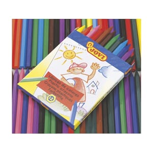 PLASTIKKRIDT 12 FARVER