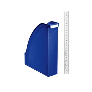 TIDSSKRIFTKASSETT LEITZ PLUS BLÅ