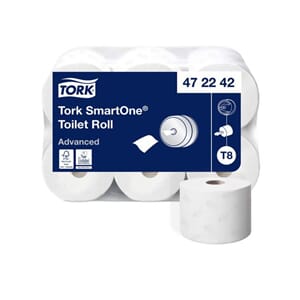 TOALETTPAPIR TORK SMART 2L T8 207M (6)