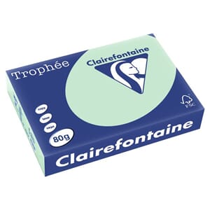 KOPIPAPIR TROPHEE A4 80G GRØNN (500)