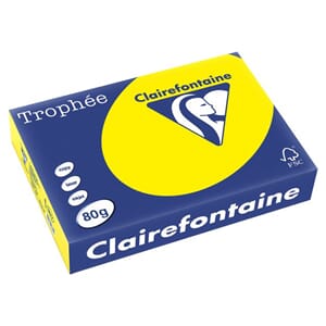 KOPIPAPIR TROPHEE A4 80G SENNEPGUL (500)