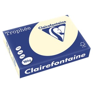KOPIPAPIR TROPHEE A4 160G VANILJE(250)