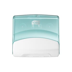 DISPENSER TORK TOP-PACK W4 HVIT/TURKIS