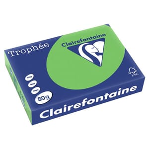 KOPIPAPIR TROPHEE A4 80G VÅRGRØNN (500)