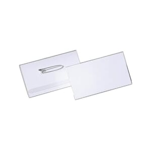 NAVNESKILT 40X75MM M/NÅL (100)