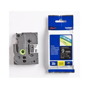TAPE BROTHER TZE-325 9MMX8M HVIT/SORT