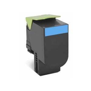 TONER LEXMARK CYAN C80C20C0 CX310/CX410/CX510