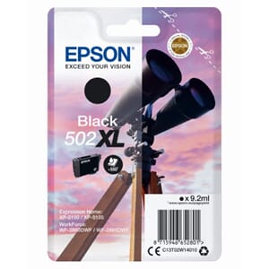 BLEKK EPSON T502 SINGLEPACK SORT 502XL