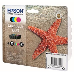 BLEKK EPSON T03U MULTIPACK 4-COLOURS 603
