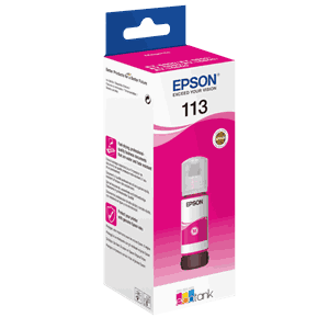 BLEKK EPSON 113 ECOTANK PIGMENT MAGENTA FLASKE