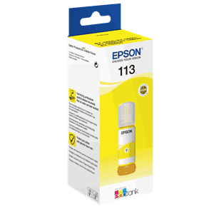 BLEKK EPSON 113 ECOTANK PIGMENT YELLOW FLASKE