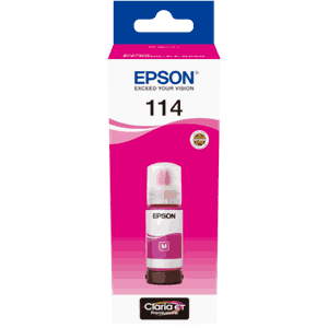 BLEKK EPSON 114 ECOTANK MAGENTA FLASKE