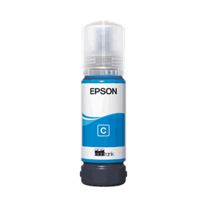 BLEKK EPSON 107 ECOTANK CYAN FLASKE, 70 ML