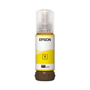 BLEKK EPSON 107 ECOTANK YELLOW FLASKE, 70 ML