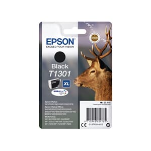 BLEKK EPSON T1301 C13T13014022 SORT