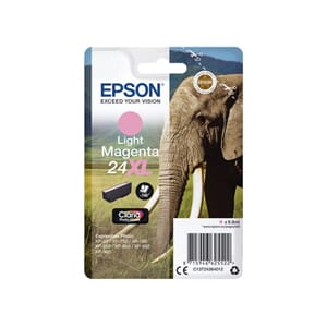BLEKK EPSON 24XL C13T24364022 LYSEMAGENTA