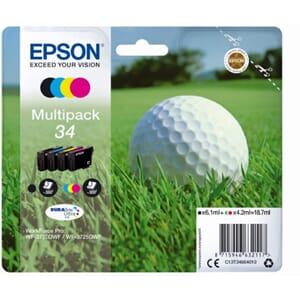 BLEKK EPSON T3466 4-COLOURS MULTIPACK