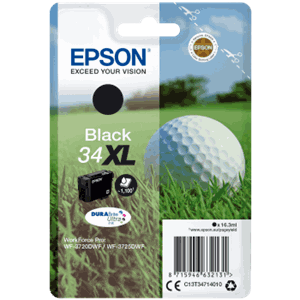 BLEKK EPSON T3471 SORT XL