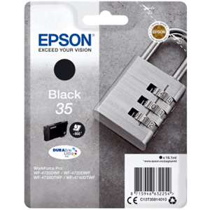 BLEKK EPSON T3581 SORT
