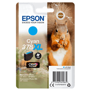BLEKK EPSON T378 CYAN XL
