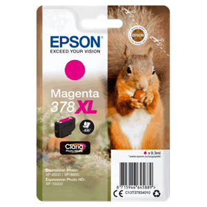 BLEKK EPSON T378 MAGENTA XL