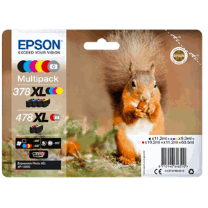 BLEKK EPSON T478 MULTIPACK 6-COLOURS XL