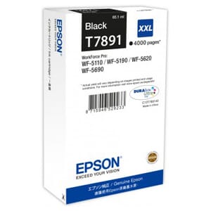 BLEKK EPSON T7891 SORT XXL