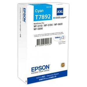 BLEKK EPSON T7892 CYAN XXL