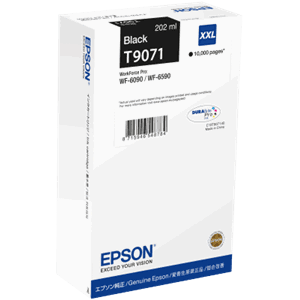 BLEKK EPSON T9071 SORT XXL