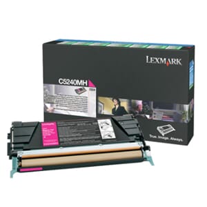 TONER LEXMARK C524/C532/C534  MAGENTA(PREBATE)5K