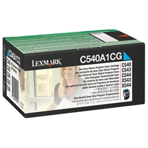 TONER LEXMARK C540/C543/C544 TONER CYAN