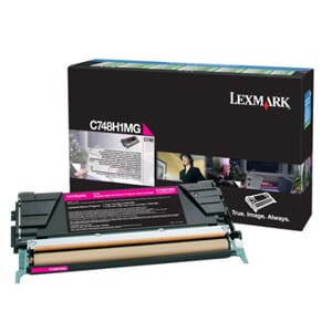 TONER LEXMARK C748  MAGENTA (PREBATE) 10K