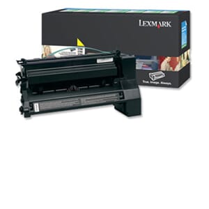 TONER LEXMARK C780N/C782/X782  YELLOW (PREBATE) 6K