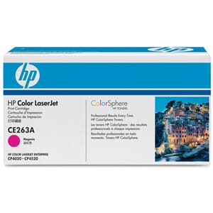 TONER HP COLOR LASERJET CE263A MAGENTA T