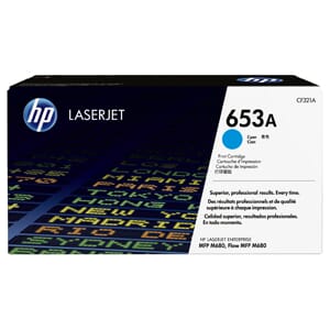 TONER HP COLOR LASERJET 653A CYAN