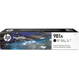 BLEKK HP J3M71A NO 981A SVART