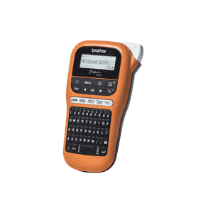MERKEMASKIN BROTHER PT-E110VP HÅNDHOLDT